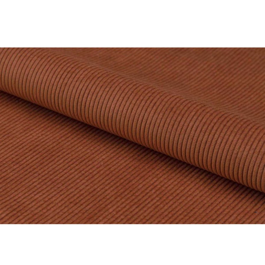 ACT NORDIC Eris Esszimmerstuhl - Kupferstoff und schwarzes Metall