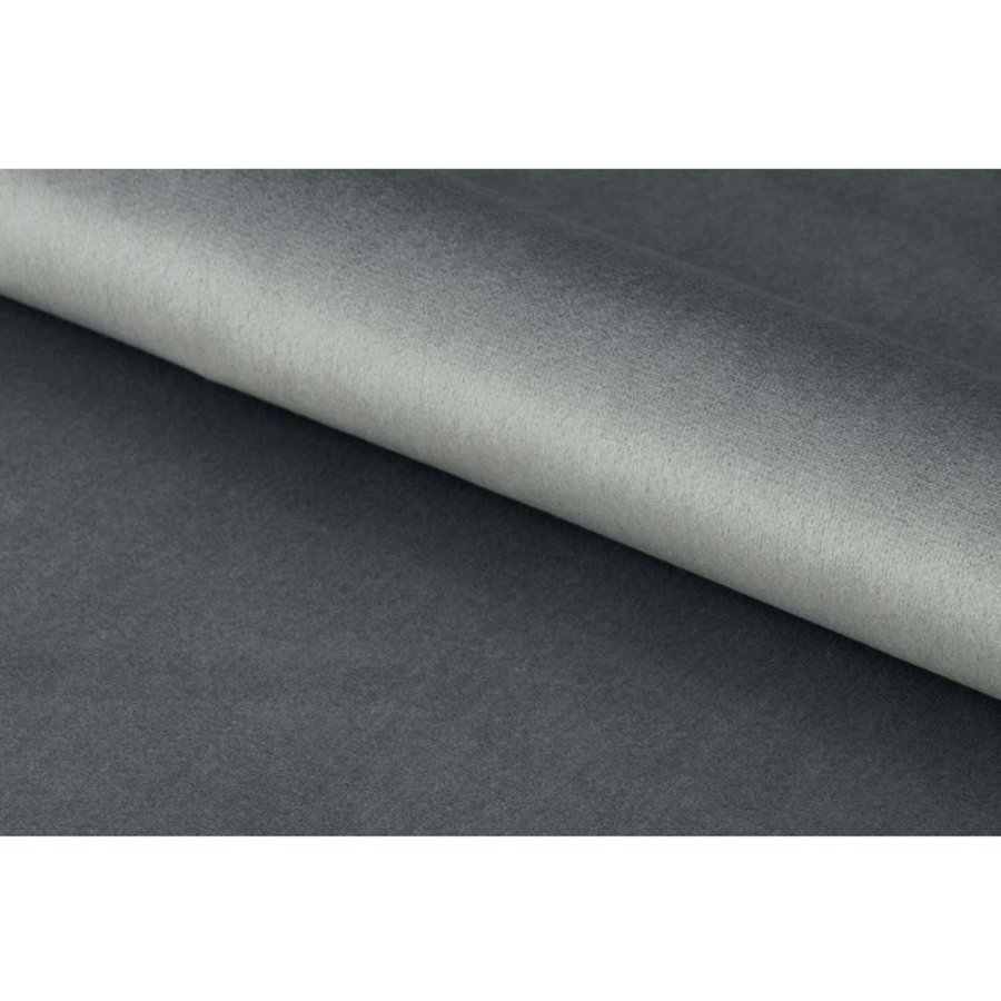 ACT NORDIC Dia spisebordstol - mrkegr polyester og svart metall