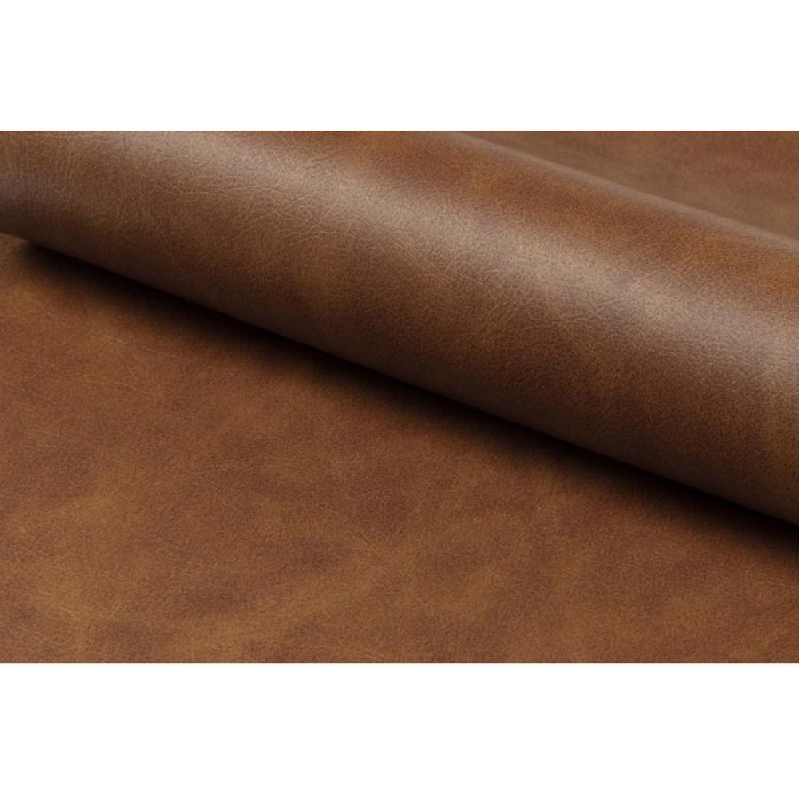 ACT NORDIC Cosmo skrivebordsstol, med armlener - cognac PU og sort metall