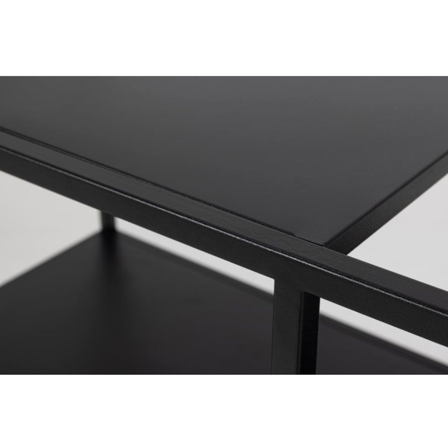 ACT NORDIC Newcastle Servierwagen, mit 3 Ablagen - schwarzes Metall (78x40)