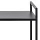 ACT NORDIC Newcastle Servierwagen, mit 3 Ablagen - schwarzes Metall (78x40)
