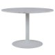 ACT NORDIC Tarifa Esstisch, rund – weißer Guangxi-Marmor und weißes Metall (110)