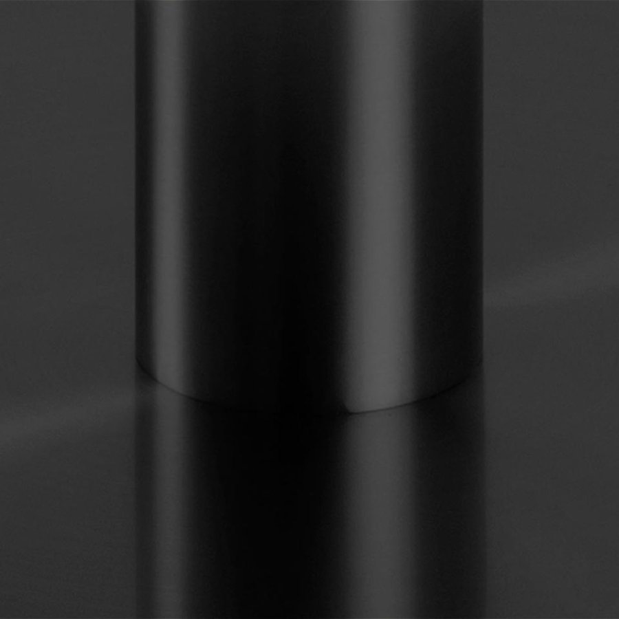 ACT NORDIC Corby Matbord, Runt - Vit Guangxi Marmor och Svart Metall ( 105 cm)