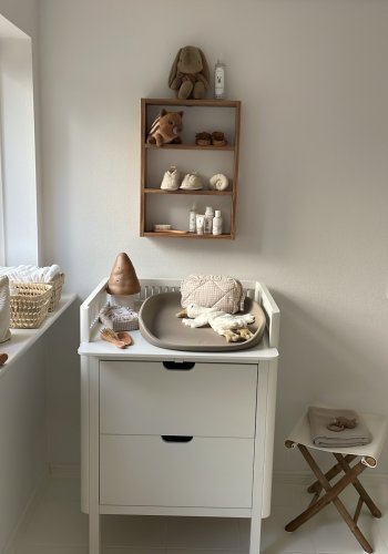 NORDVRK PR1 vegghylle - naturlig melamin