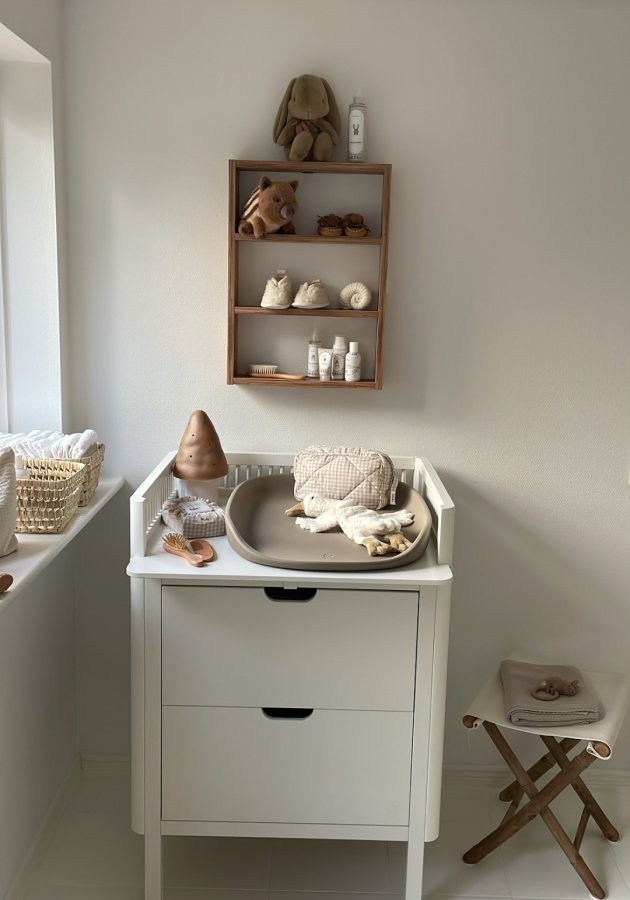 NORDVRK PR1 vegghylle - naturlig melamin