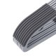 SONGMICS CRP20G50 t�jb�jler, skridsikre, s�lv 360� drejekrog - lysegr� og m�rkegr� plastik (s�t med 50)