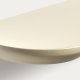 KAVE HOME Arely hylder - beige MDF (35cm/55cm) (s�t med 2)