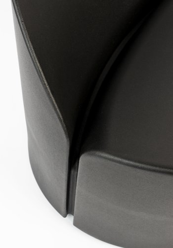 ZUIVER Bloom utendrs loungestol - svart resirkulert exopixel