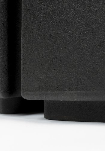 ZUIVER Bloom utendrs loungestol - svart resirkulert exopixel