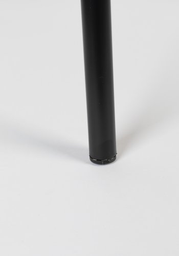 BOLD MONKEY Don't Stop The Webbing Esszimmerstuhl – natürliches Rattan, schwarzes Buchenholz, Polyester und Eisen