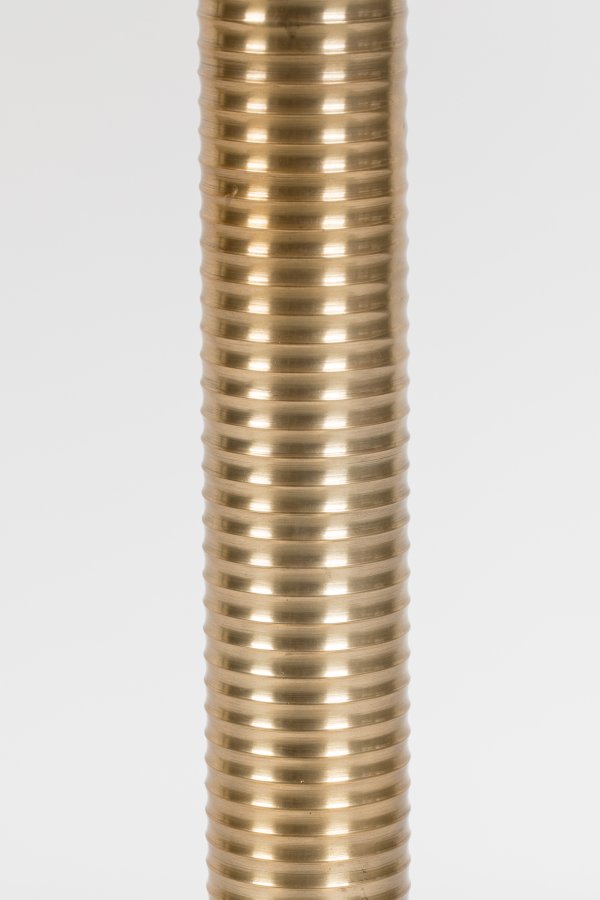 BOLD MONKEY Hypnotising Round Esstisch, rund – Goldaluminium (92)