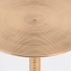 BOLD MNKEY Hypnotizing Rundt sidebord, rundt - gull aluminium (37)