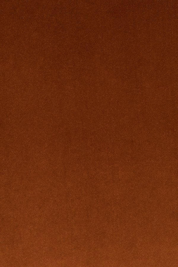 BOLD MONKEY So Curvy Loungesessel, mit Armlehnen – orangefarbener Samtpolyester und goldener Stahl