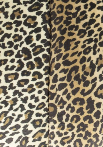 BOLD MONKEY Drehstuhl „Where The Sun Does't Shine“ – braun-mehrfarbiger Polyester mit Panther-Print/goldfarbener Stahl