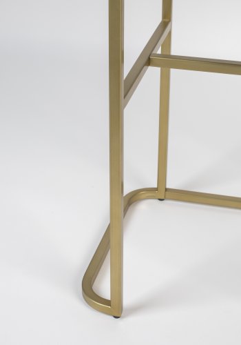 BOLD MONKEY Ava Morgana barskap, m. 2 drer, 1 skuff, speil - sort slangeskinn PU, messingstl