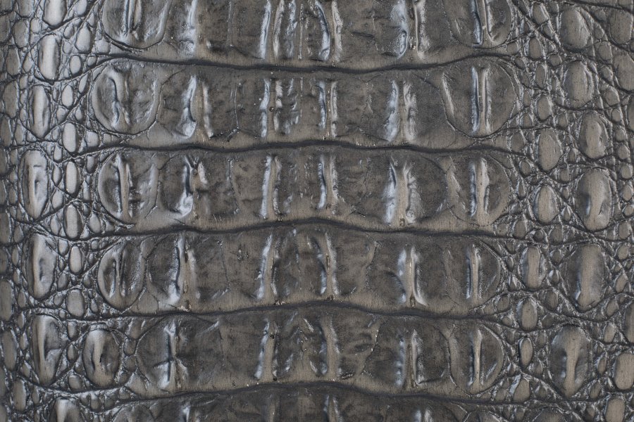 BOLD MONKEY Ava Morgana Barschrank, m. 2 Türen, 1 Schublade, Spiegel – braunes Krokodilleder PU, Messingstahl