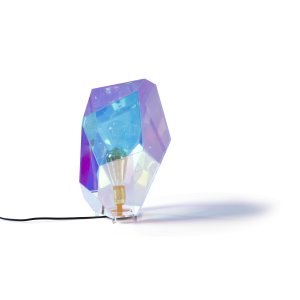 BOLD MONKEY Diamond Dear bordslampa - regnbgsfärgad holografisk akryl och järn