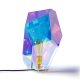 BOLD MONKEY Diamond Dear Tischlampe – regenbogenfarbenes holografisches Acryl und Eisen