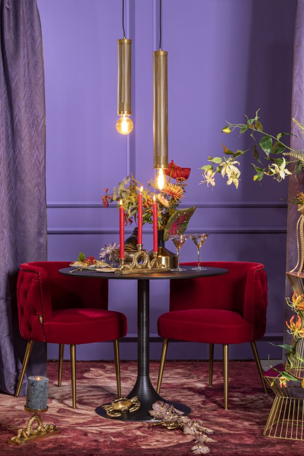 BOLD MONKEY Sweet Mesh Pendellampa M Guld