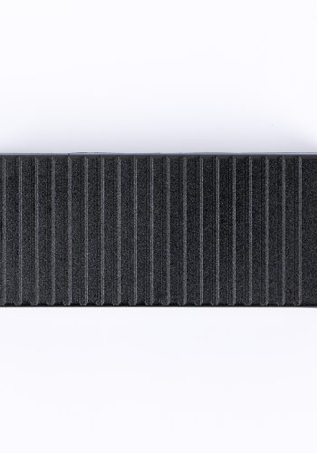 BOLD MONKEY Gangstere grter ikke LED neonlysskilt, rektangulrt - rd PVC og akryl (40x120)