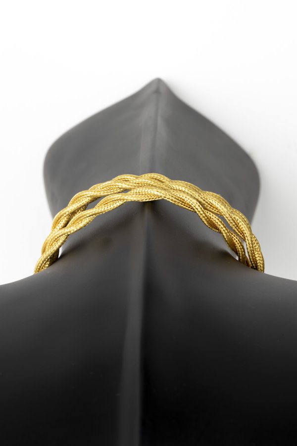 BOLD MONKEY The Tail Will Follow Wandleuchte - schwarzes Harz