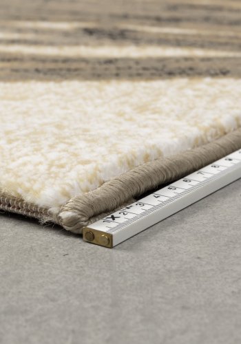 BOLD MONKEY The Legend of Koi teppe, rektangulrt - beige/svart/gr polypropylen/decolan 160x230 