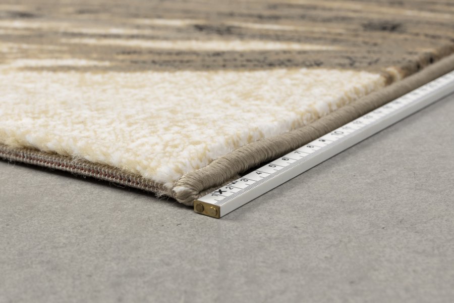 BOLD MONKEY The Legend of Koi teppe, rektangulrt - beige/svart/gr polypropylen/decolan 160x230 