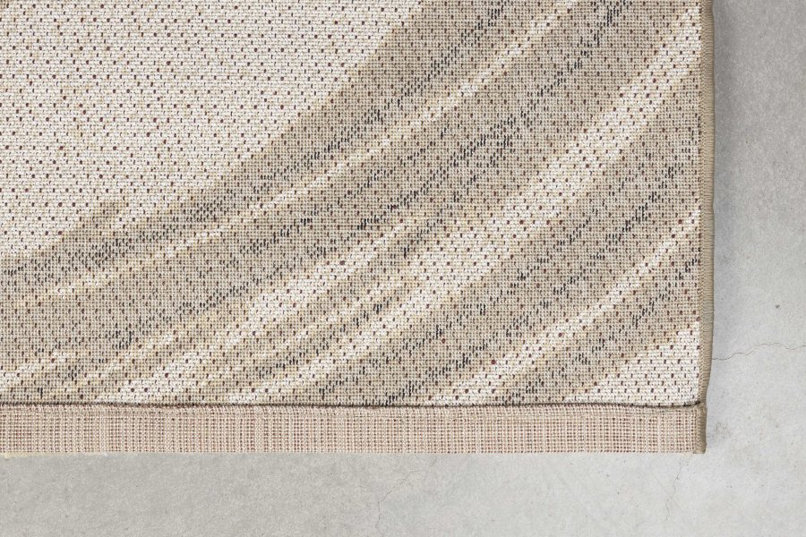 BOLD MONKEY The Legend of Koi teppe, rektangulrt - beige/svart/gr polypropylen/decolan 160x230 