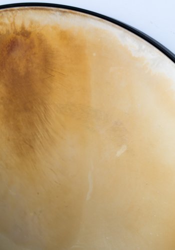 BOLD MONKEY Peek Into The Cosmos Wandspiegel XXL – Vintage/Ölteppich-inspiriertes Reflexionsglas (89)