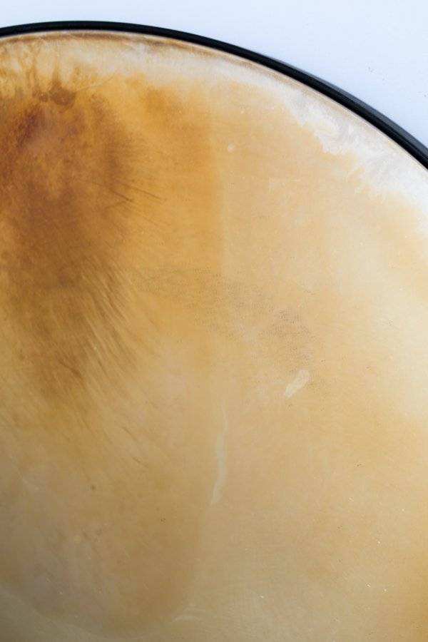 BOLD MONKEY Peek Into The Cosmos Wandspiegel XXL – Vintage/Ölteppich-inspiriertes Reflexionsglas (89)