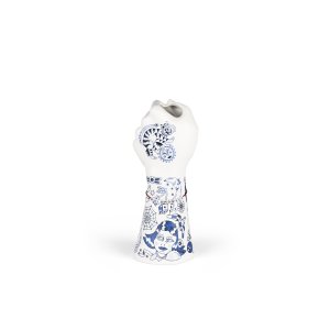 BOLD MONKEY Liberty Matters vase - bl keramik (H:31)