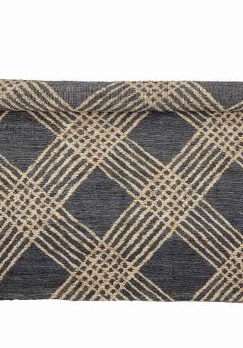 BLOOMINGVILLE Katzenteppich, rechteckig - schwarz/Naturjute (245x150)