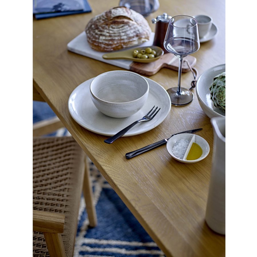 BLOOMINGVILLE Katzenteppich, rechteckig - schwarz/Naturjute (245x150)