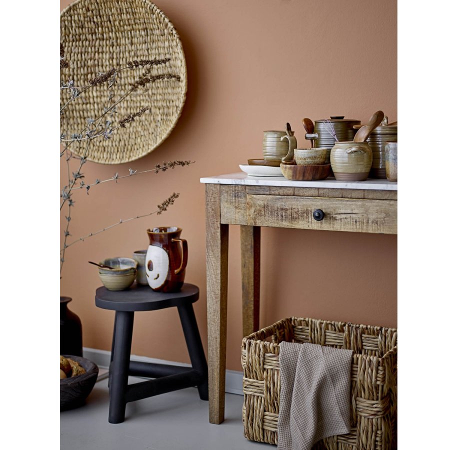 CREATIVE COLLECTION Malie Hocker - schwarzes Mangoholz