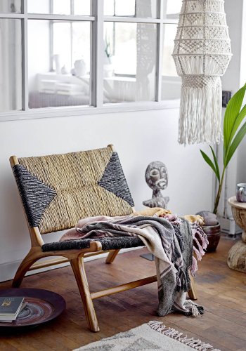 CREATIVE COLLECTION Delara Teppich, rechteckig – grüne Wolle (240x60)