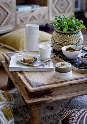 CREATIVE COLLECTION Delara Teppich, rechteckig – grüne Wolle (240x60)