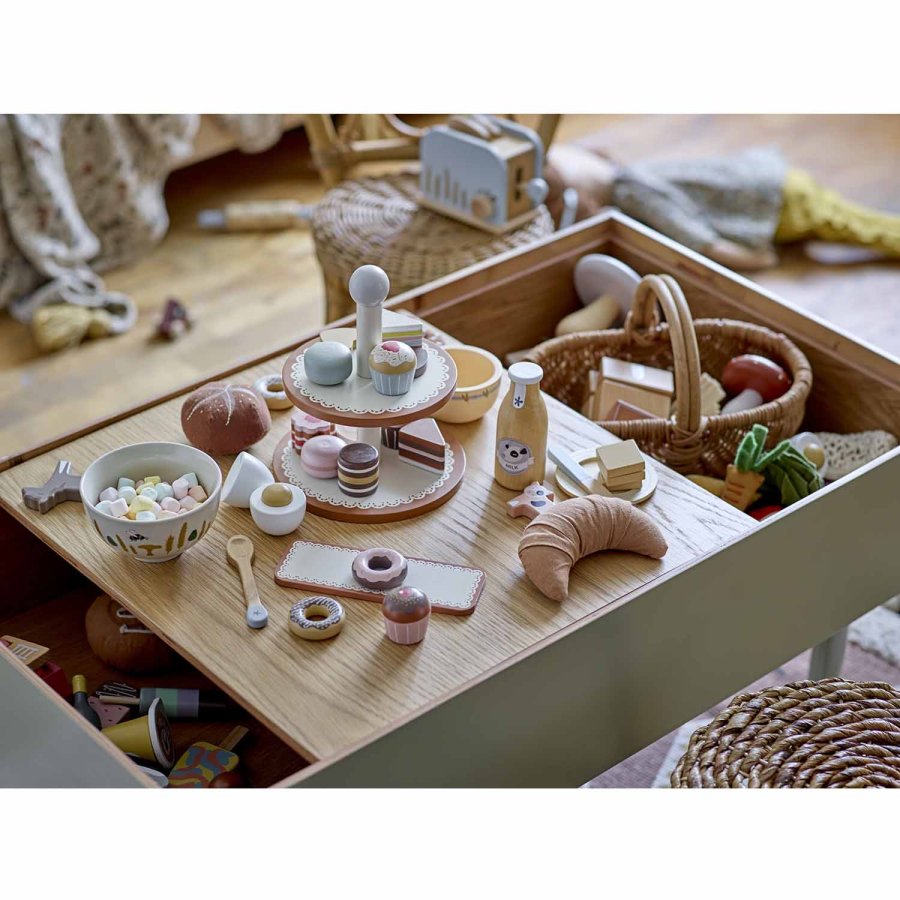 BLOOMINGVILLE MINI Charli Juniorsäng - Brun MDF / Furu (204 x 94 cm)