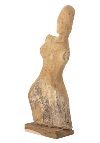 BLOOMINGVILLE Lenoa dekoration - natur teaktr (H 70)