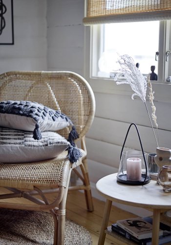 BLOOMINGVILLE Rosen Loungesessel, ohne Armlehnen – Naturrattan