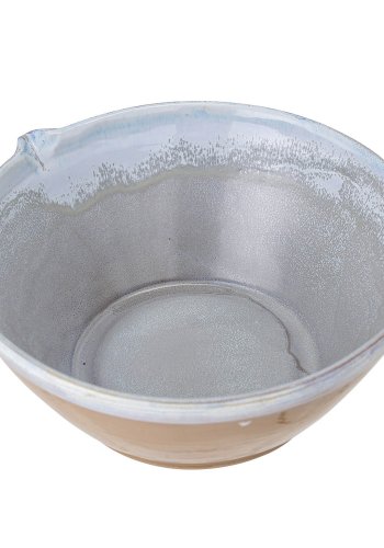 BLOOMINGVILLE Evora bakebolle, m. helletut, rund - naturlig steinty, glasert ( 35,5)