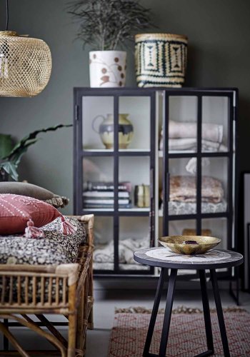 BLOOMINGVILLE Rodi Pendel-Deckenleuchte, rund - Bambus natur ( 42)