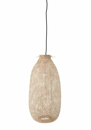 BLOOMINGVILLE Evert Pendel-Deckenleuchte, Zylinder – natürlicher Bambus ( 25)