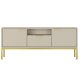 KOCOT Austin TV-Schrank 135 Austin Kaschmir & Gold