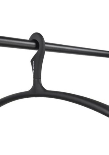 SPINDER DESIGN Arx-henger, justerbar, anti-skli - svart metall med gummibelegg (5 stk.)