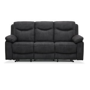 Boston recliner 3 personers Biograf sofa, gr stof