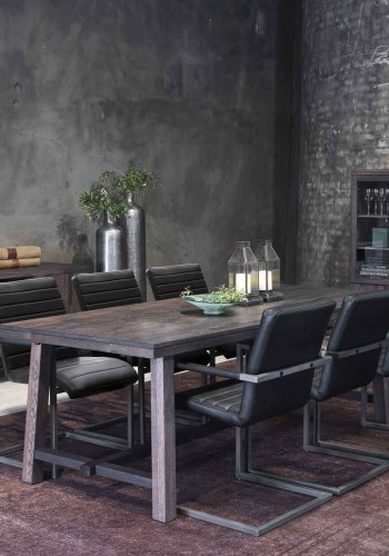 ROWICO Brooklyn sknk - rget eg, m. 2 lger, 2 skuffer og 1 rum