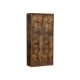 VASAGLE LBC27BX bogreol, m. 5 hylder - rustik brun sp�nplade (H:106)