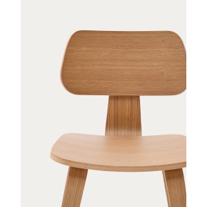 KAVE HOME Gena spisebordsstol - natur egefinér