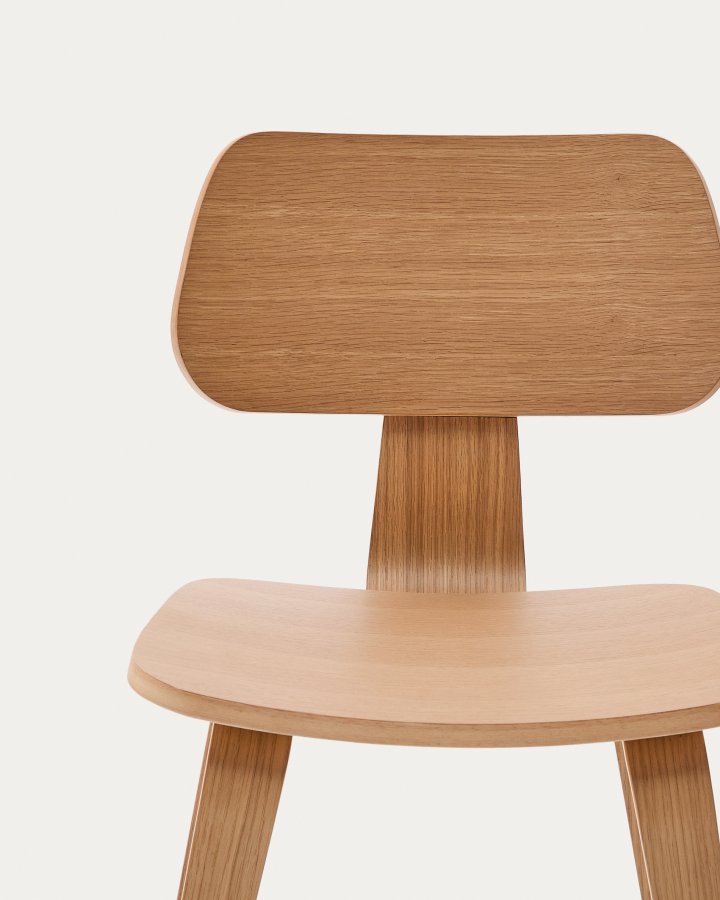 KAVE HOME Gena spisestuestol - naturlig eikefiner