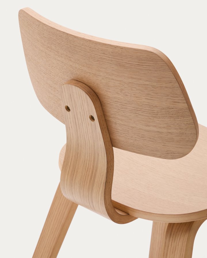 KAVE HOME Gena spisestuestol - naturlig eikefiner